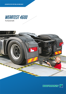 WEARTEST 4600 FA JOINT PLAY DETECTOR FOR TRUCKS brochure